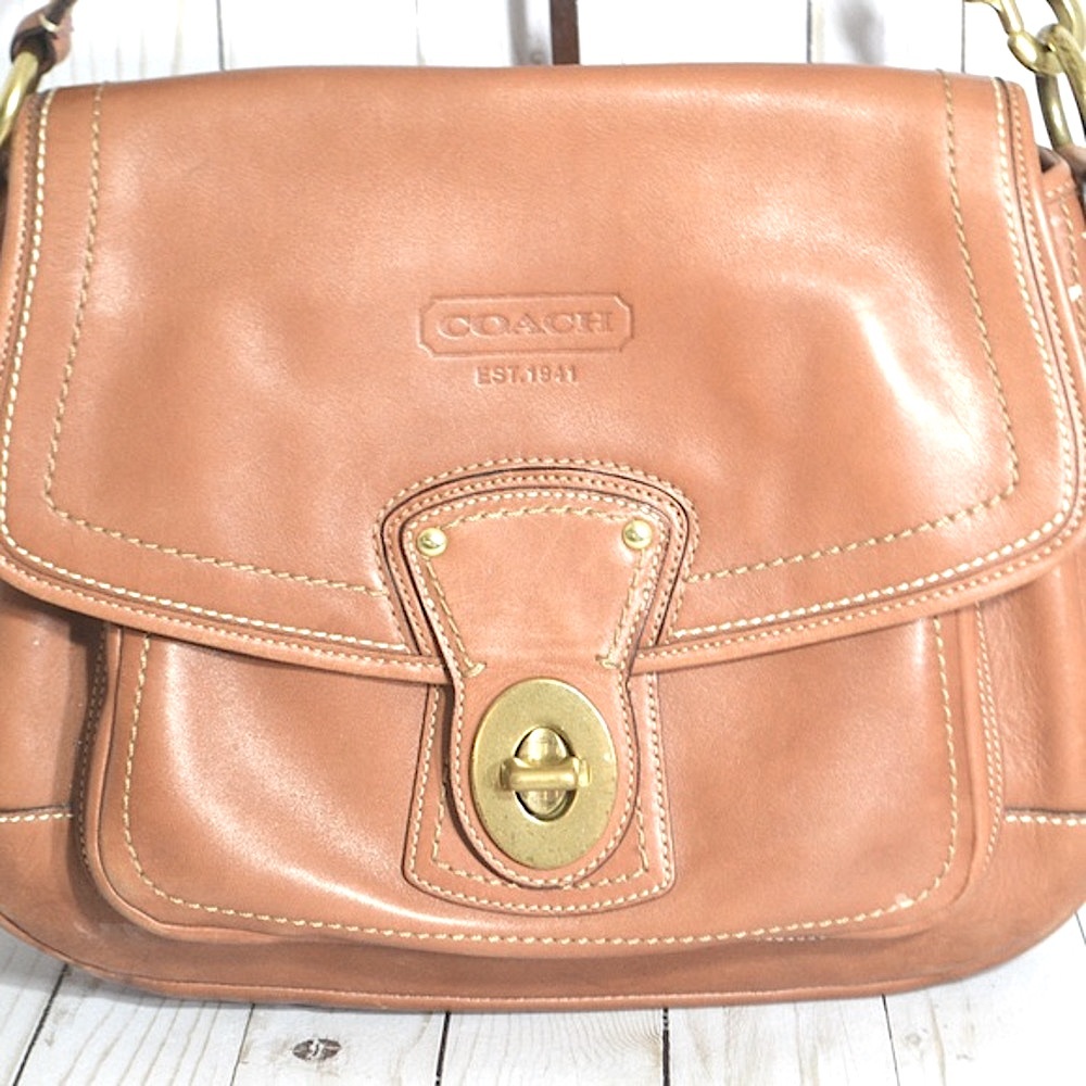 Coach Legacy Ali 65th Anniversary Edition Leather Shoulder Bag, No. G0869-F12854 - Picture 8 of 11